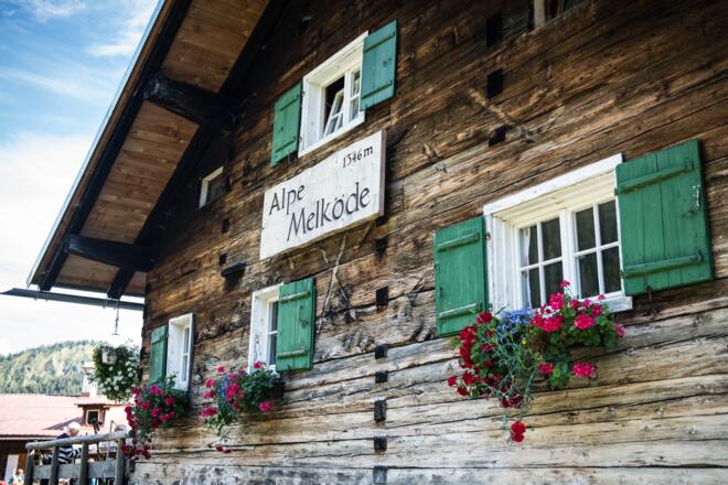 Alpe Melköde im Schwarzwassertal