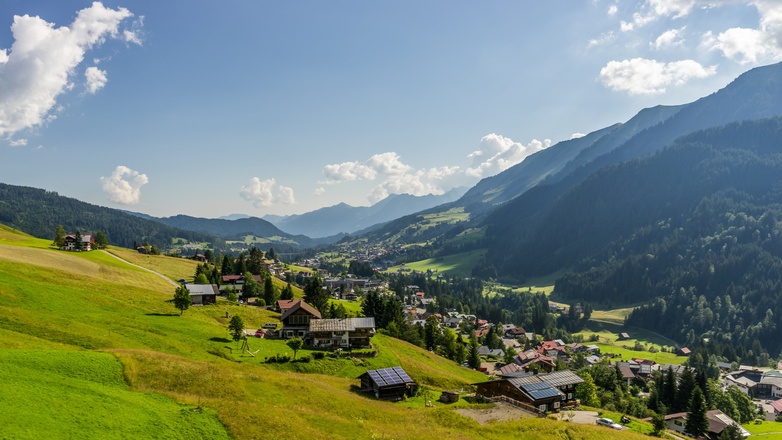 Blick vom Heuberg