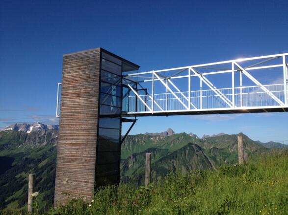 Panorama-Aufzug am Walmendingerhorn