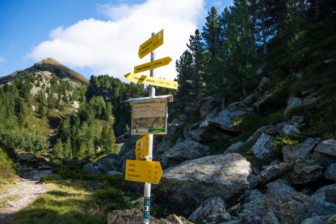 Abzweigung Viggarspitze