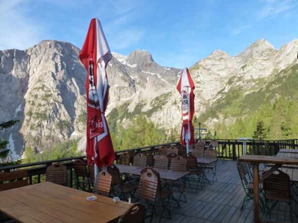 Auf der Terrasse