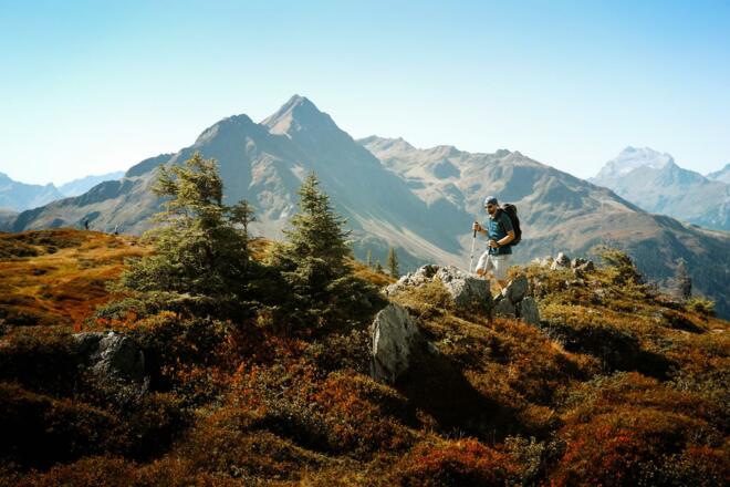 Herbststimmung auf dem Weg zum Muttjöchle