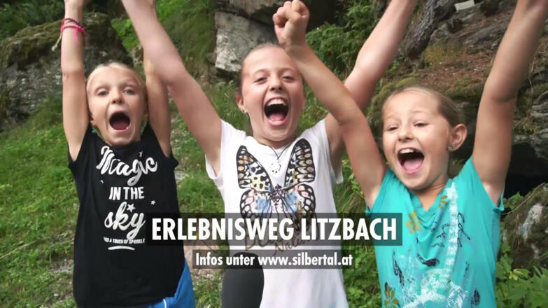 Erlebnisweg Litzbach im Silbertal im Montafon