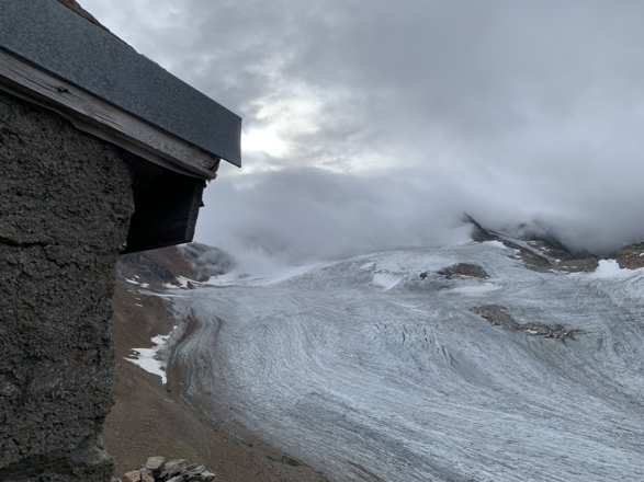 Silvrettagletscher - Blick von der Roten Furka (Zollhaus)