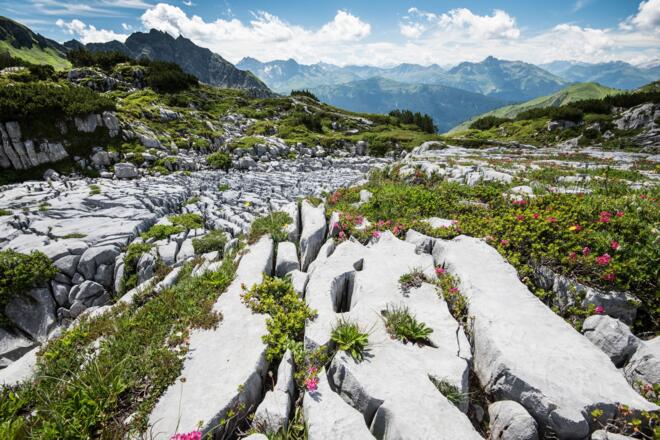 Die Karstlandschaft im Steinernen Meer