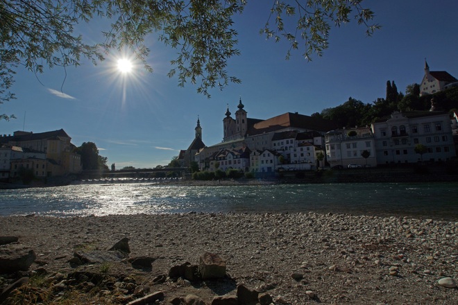 Am Zusammenfluss von Steyr und Enns