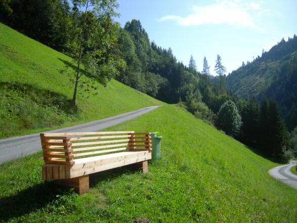 Kleine Pause Bankerl