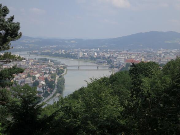 Blick auf Linz