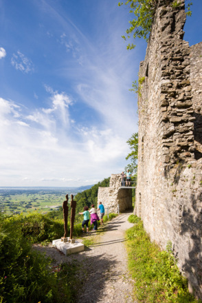 Blick über Nördliches Rheintal