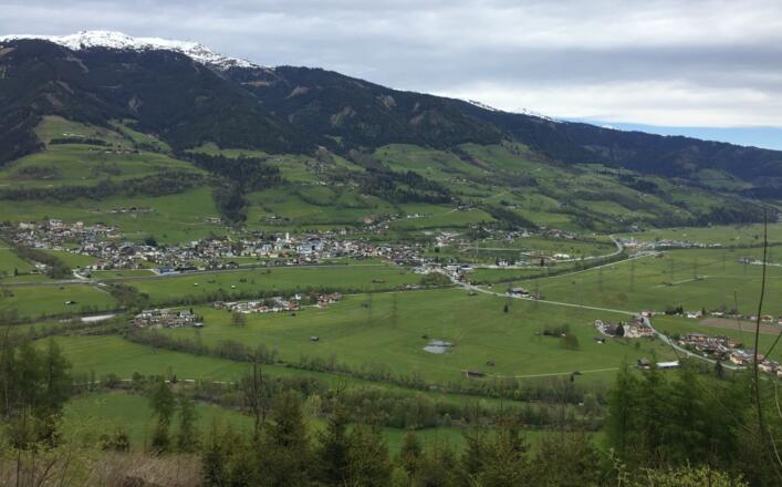 Blick auf Uttendorf