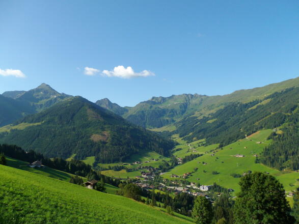 Blick auf Inneralpbach