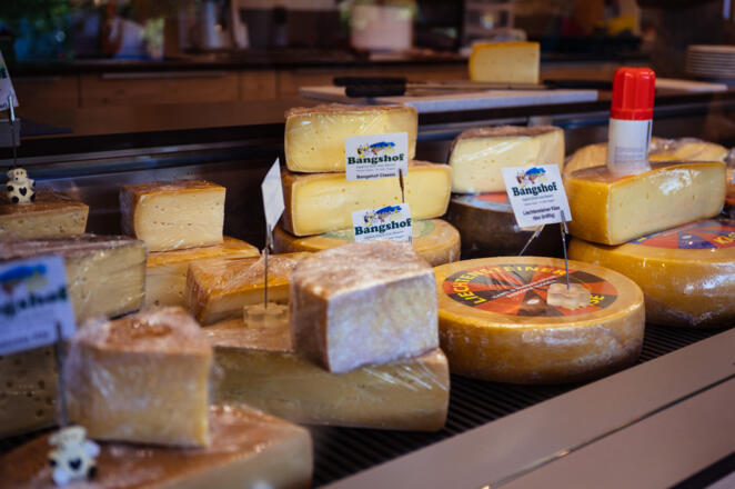 Lokale Produkte im Bangshof in Ruggell