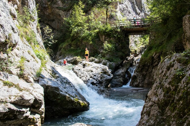 Kundler Klamm Wildschönau Wasser