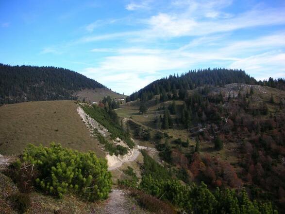 Richtung Nachberg Hochleger