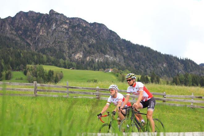 Rennrad im Alpbachtal
