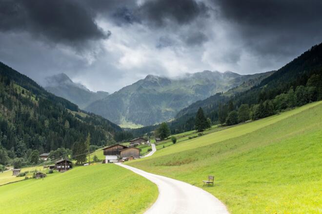 Weg zur Böglalm Inneralpbach