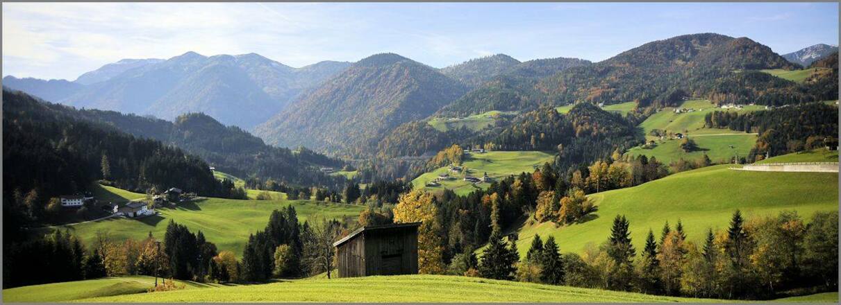 Abstieg,  Blick Tal auswärts