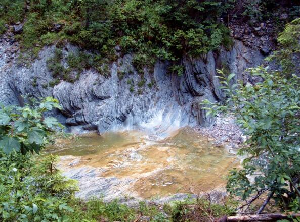 Gumpe am Filzmoosbach (Schrambachschichten)