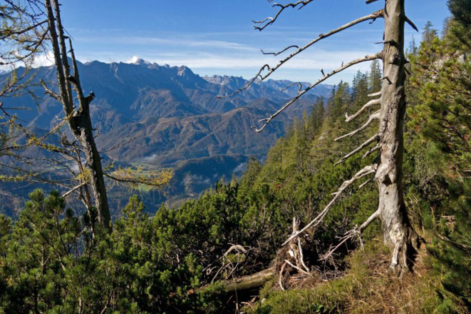 Blick ins Tote Gebirge mit dem Großen Priel