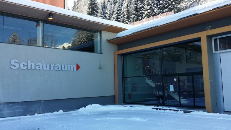 Schauraum beim Lünerseekraftwerk - kostenloser Eintritt