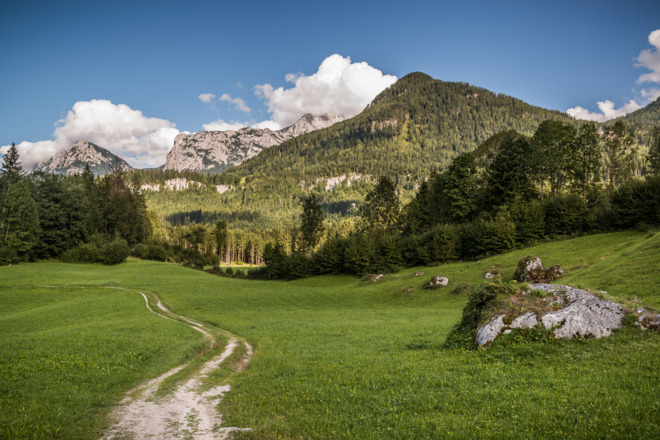 Von Au geht's zurück nach Lofer