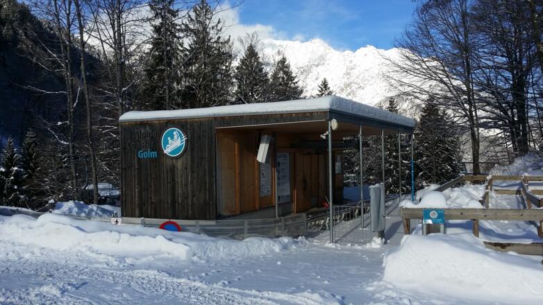 Starthaus des Alpine-Coaster-Golm