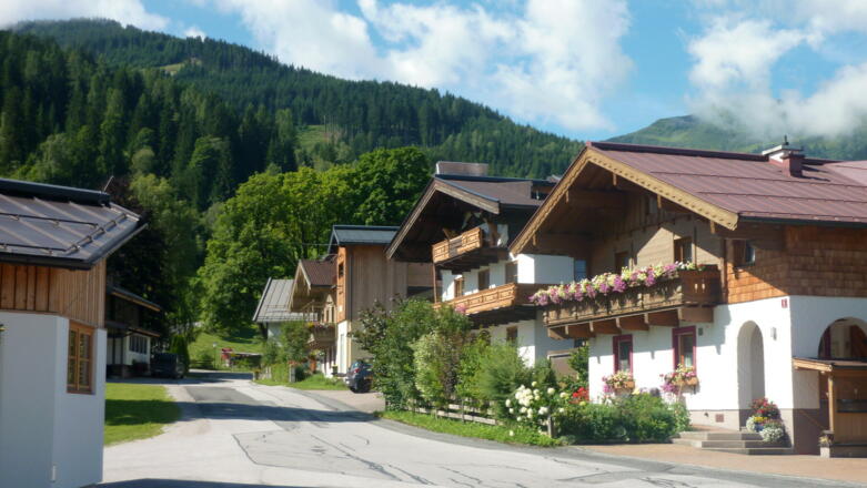 Beim Start in Unterberg