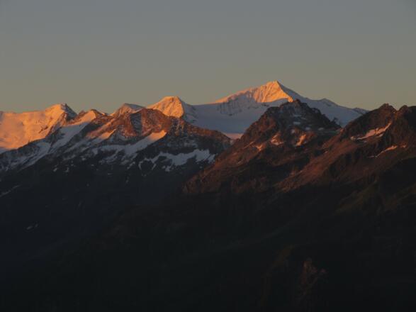 Sonnenaufgang am Großvenediger