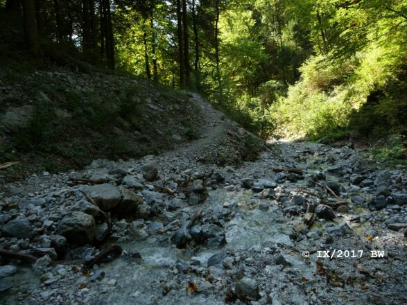 Querung des Sulzbaches