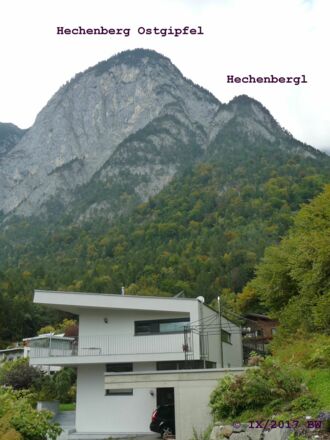 Hechenbergl und Hechenberg Ostgipfel vom Bf. Kranebitten