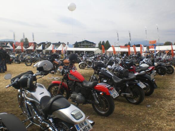 Harley Davidson Treffen am Faaker See