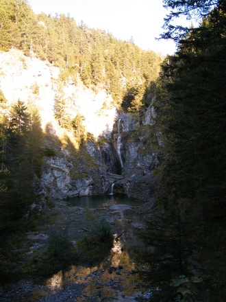 Der Stuibenfall.