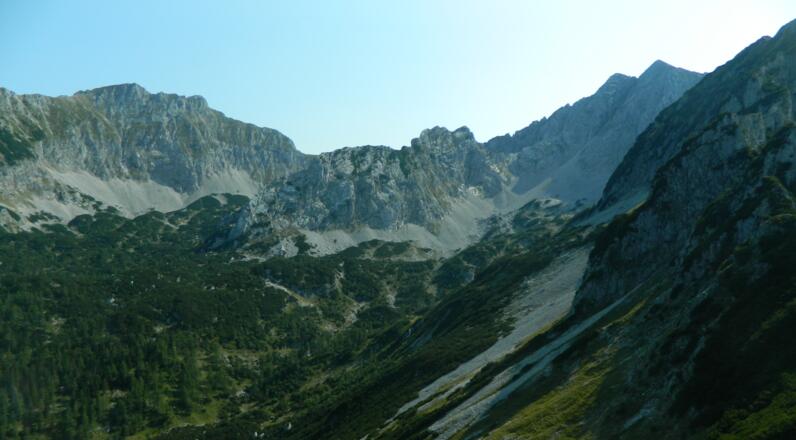 Blick vom Mannsberg ins Laglkar