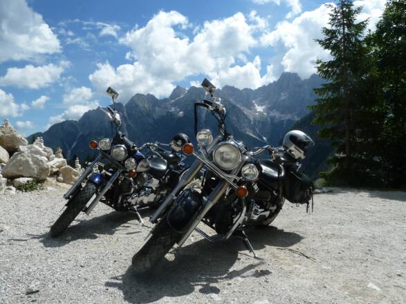 Motorradtour Slowenien