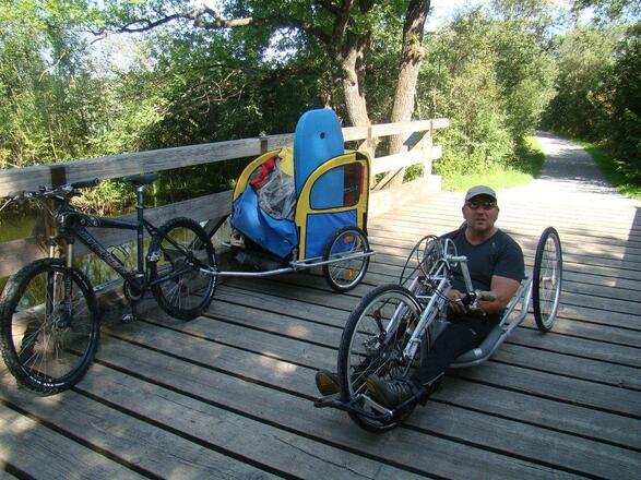 Mit dem Handbike durch das Chiemsee-Alpenland