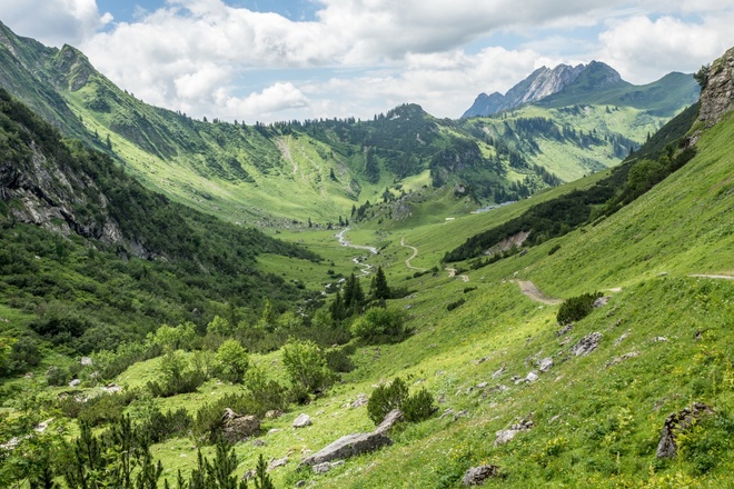 Klesenzatal - auf dem Weg zum Johannesjoch