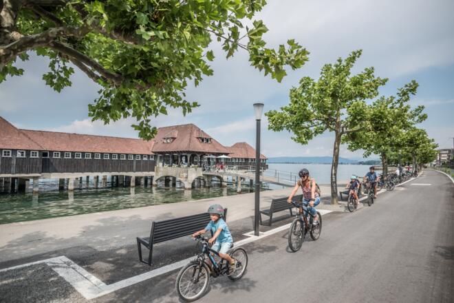 Badehütte in Rorschach