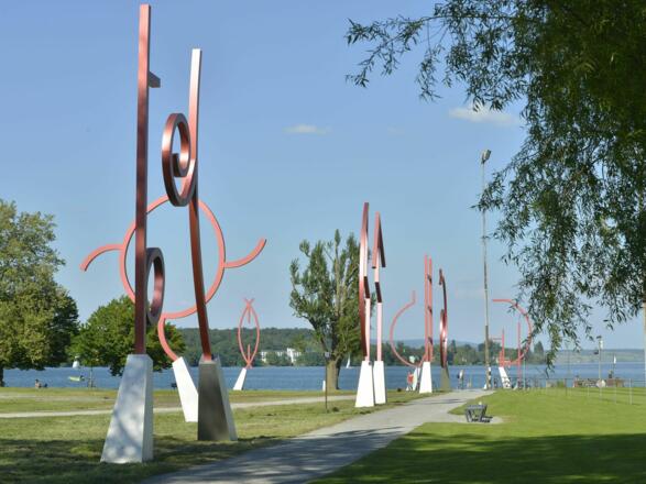 Kunstgrenze in Kreuzlingen