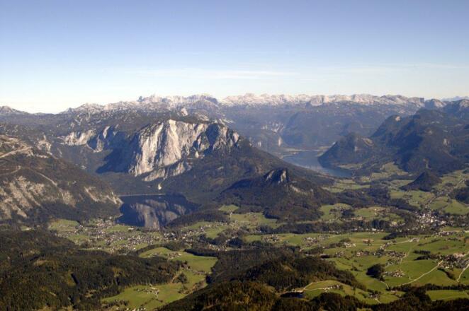 Blick vom Sarstein ins Ausseerland