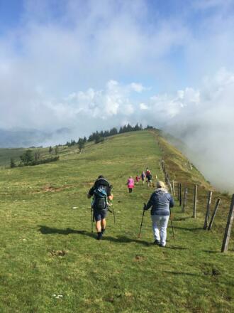 Wanderweg zum Hintertrattberg