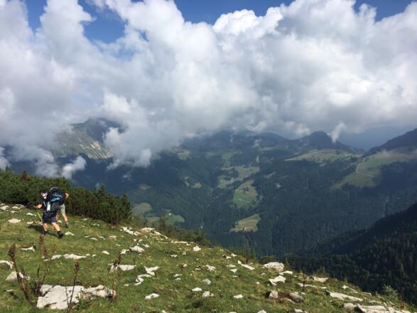 Wanderweg zum Hintertrattberg