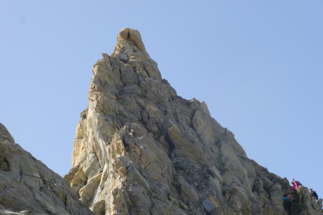 Abstieg vom Kleinen Muntanitz zum Kampl