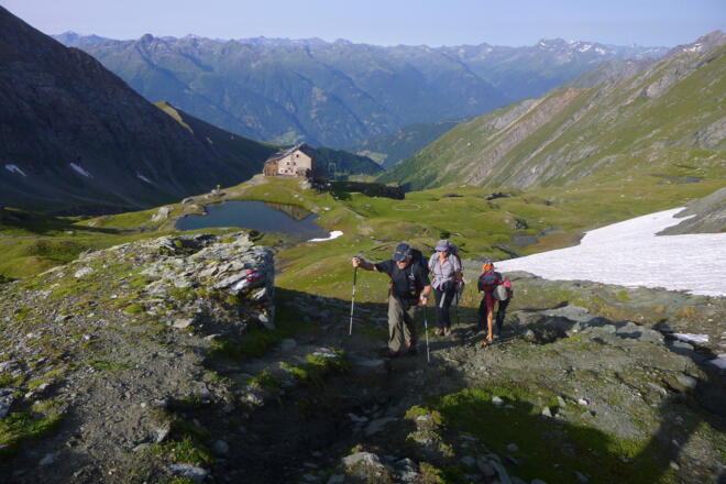 Aufstieg zu den Wellachköpfen