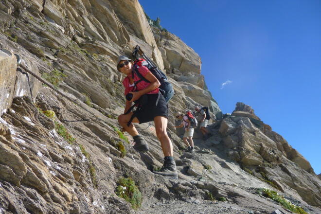 Weg zur Dürrenfeldscharte