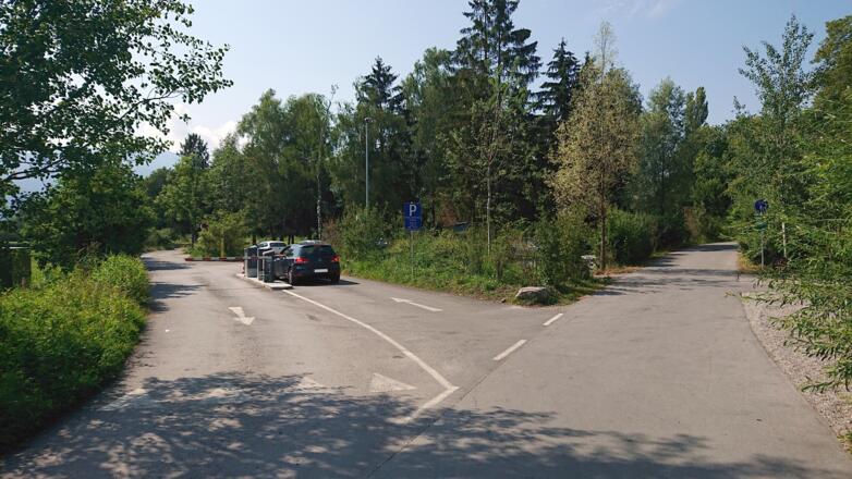 Parkplatz am Alten Rhein