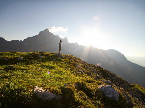 Sonnenaufgang am Rettenstein