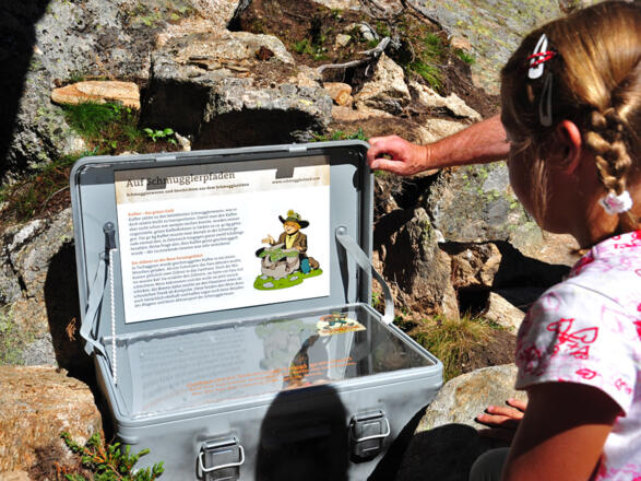 Eines der Kaffelöcher