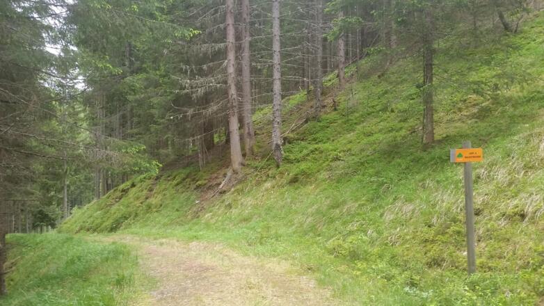 höchster Punkt auf der Wanderung