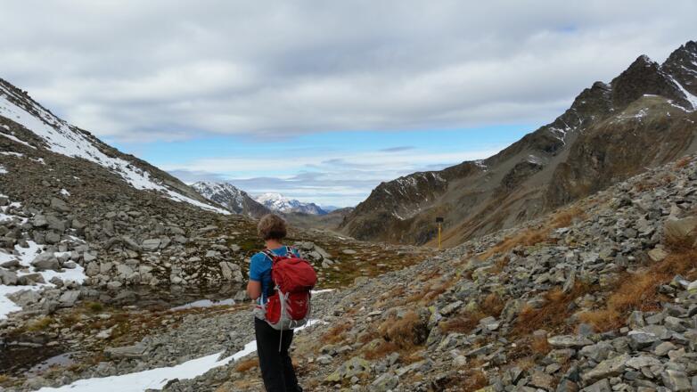 11 Blick vom Carnäirajoch ins Prättigau