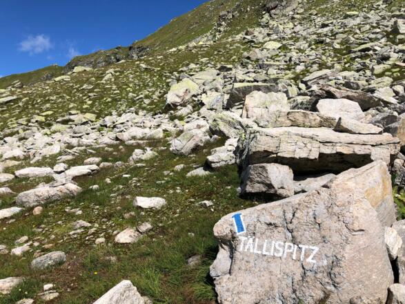 Aufstieg Tällispitz